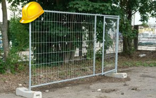 Une autorisation pour installer une cloture de chantier !