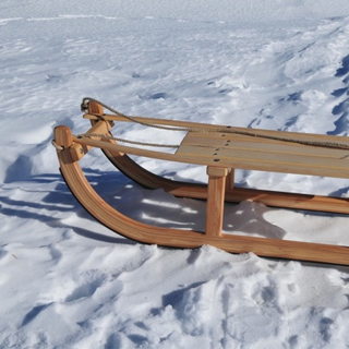 La luge en bois, un sacré bolide !